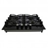 Combo SUPRA IZAN de parrilla 60 cm y campana 60 cm color negro