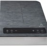 Parrilla de inducción BRUSH W TWO de sobreponer con 2 quemadores de cristal templado