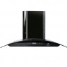 Combo SUPRA RAVELLO campana para pared SKYFALL y Parrilla DIAMOND GLASS